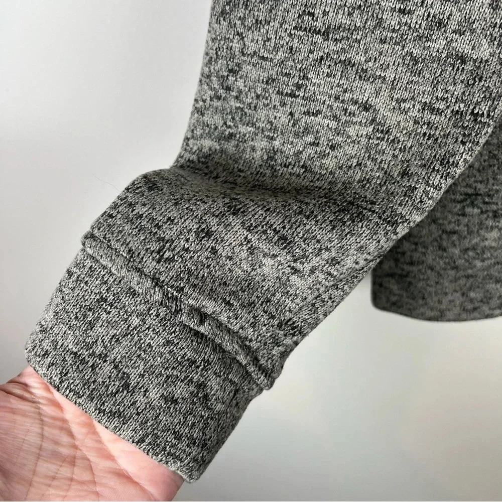 Eddie Bauer Quarter Snap Pullover Sweatshirt Heather Taupe Outdoor  Men's Medium - Picture 7 of 11